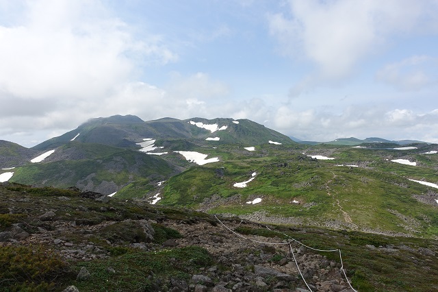 この縦走最後の山、トムラウシ